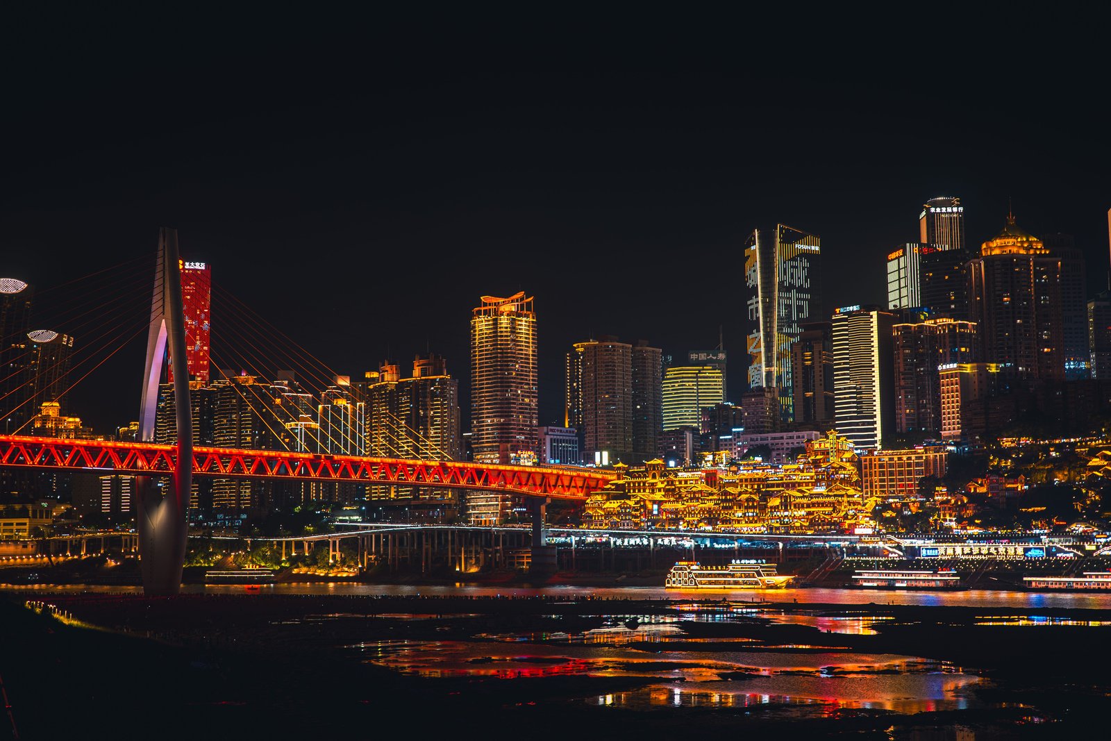 Chongqing sul fiume Yangtze